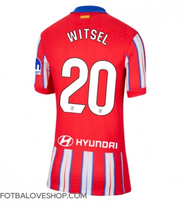 Atletico Madrid Axel Witsel #20 Dámské Domácí Dres 2024-25 Krátký Rukáv